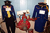 Fireman's and Firewoman's uniforms and waterpump