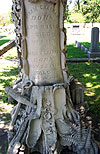 Intricate Headstone at nearby cemetery