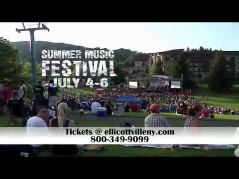 Video detailing the fun in the sun happening at The Summer Musical Festival in Ellicottville 